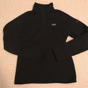 Patagonia - better sweater, size small, black
